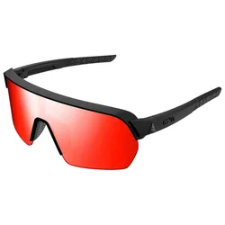 Occhiali Da Sole Polarizzati Roc Light Mat Black / Red