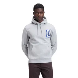 Sweat à Capuche Varsity Regular Fit Mid Grey Mele XL