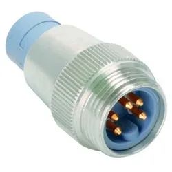 Mini Male Connector Grey One Size unisex