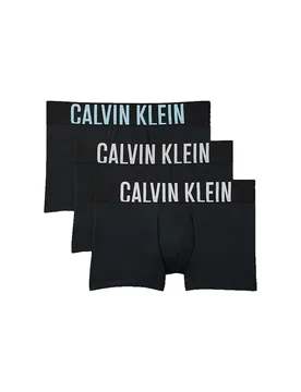 Boxers 000nb3608a 3 Unità Black W / Harbor Mist Logo / Black W M - Calvin Klein - FashionsVida