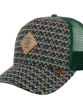 Triangle Trucker Cap by - green - Herren - Size: One Size - Djinns - FashionsVida