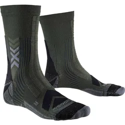 Hike Expert Silver Crew Socks Dark Sage / Black UK 8-9.5 Men,Women