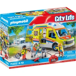 Ambulancia con luz y sonido City Life