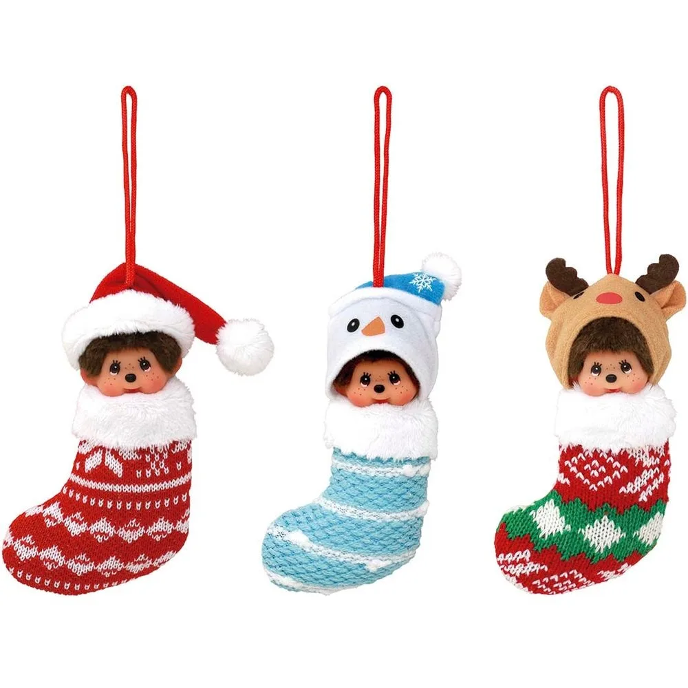 Peluche Adornos De Navidad Surtidos - Monchhichi - FashionsVida