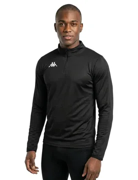 Kappa Sweat-shirt Tavole Black S - Kappa - FashionsVida