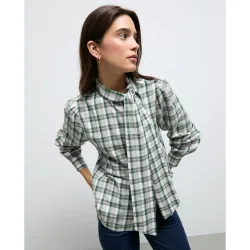 Camisa de mujer de cuadros federica