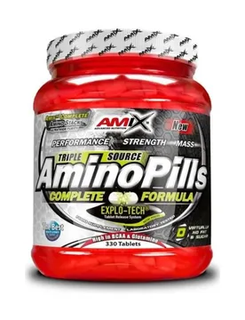 Comprimés Amino Pills 330 Unités - Amix - FashionsVida