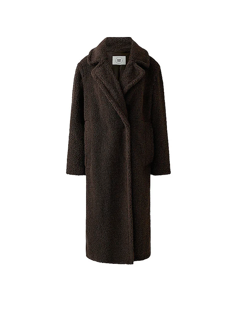Ouí Abrigo de piel sintética marrón 44 - Oui - FashionsVida