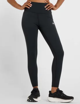 High Waisted Yoga Leggings Black female - New Balance - FashionsVida