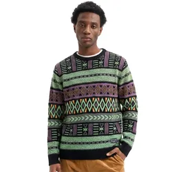 Pull Helix Black Blue Green Aztec M