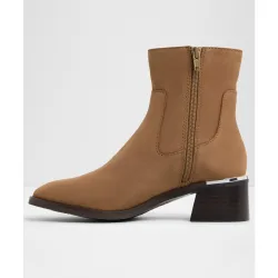 Botines de mujer con punta cuadrada