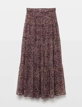 Falda larga georgette - Southern Cotton - FashionsVida