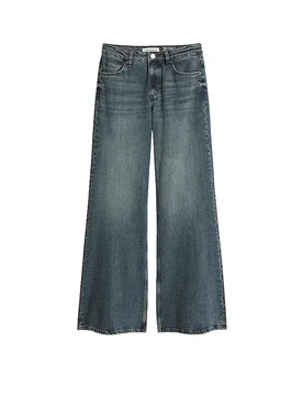 Jeans Wide Leg FJONA gris 29/L34 - Marc O'Polo - FashionsVida