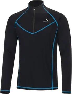 Ecoline Laufshirt Herren Schwarz Gr. S - KOSSMANN - FashionsVida