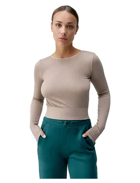T-shirt à Manches Longues Veda Grain M - Born Living Yoga - FashionsVida