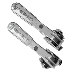 Set Di Leve Del Cambio Vintage Silver