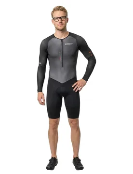 Tuta Da Gara A Maniche Lunghe Speedwear Tt Black - Bioracer - FashionsVida