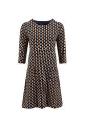 Weird Fish Starshine Printed Jersey Dress Size 20 - new-arrivals all new-arrivals womens women women all-womens women dresses