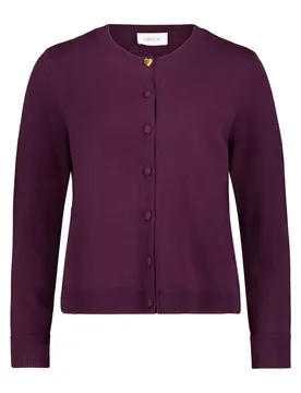 Strickjacke Kurz 1/1 Arm female - 46 - FashionsVida