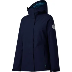 Torngat chaqueta impermeable insulada mujer Gris (M)
