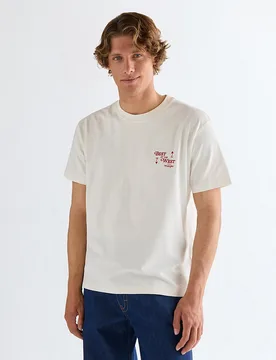 Camiseta de hombre vintage de manga corta - Wrangler - FashionsVida