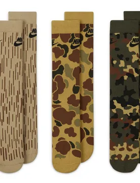 Everyday Essential Socks (3 Paar) - Socken - mehrfarbig - Herren - Size: M - Nike - FashionsVida