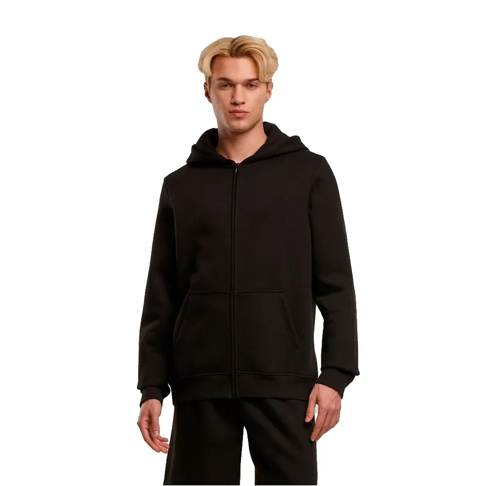 Sweat-shirt à Zip Basic Black L - Urban classics - FashionsVida