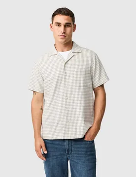 East Gore Relaxed Fit Pure Cotton Shirt Natural male - Rodd & Gunn - FashionsVida