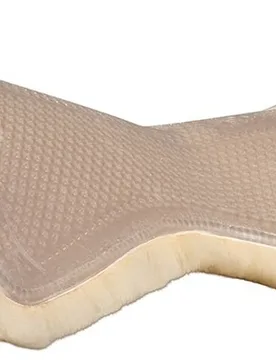 Therapeutic Gel Pad Full Wool transparent natural M - Acavallo - FashionsVida