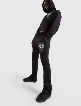 Mens Empire Joggers - Nero, nero nero Uomo taglia XL - Lorenzo - FashionsVida