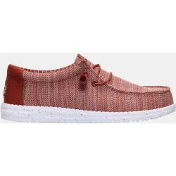 Zapatos de cordones de hombre en malla elástica
