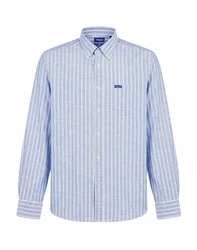 FAÇONNABLE Hemd Herren Taubenblau 3XL,L,M,S Herren