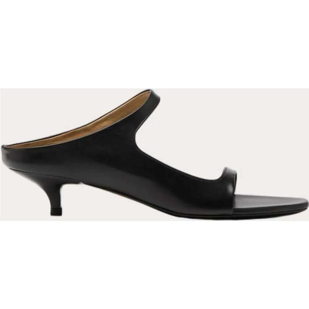 Sandalia de tacón de cuero - Marsell - FashionsVida