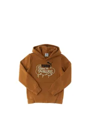 Felpa con cappuccio CAMMELLO 140
