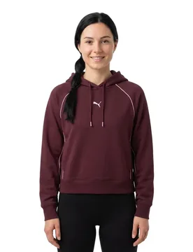 Sweat à Capuche Sport Comfort Short Ruby Shimmer XS - Puma - FashionsVida