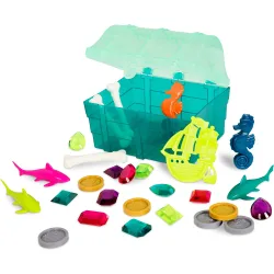 Set acuatico cofre tesoro pirata 28 piezas B Toys