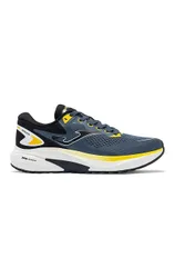 Scarpe da running grigio scuro con inserti gialli traspiranti Speed 2622 40