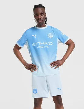 Manchester City FC 2026/27 Heimtrikot-Shorts - Herren, Blau - male - Size: S - Puma - FashionsVida
