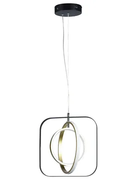 Suspension Led 30w 6500k 3700 Lumens Black / Golden One Size - AIGOSTAR - FashionsVida