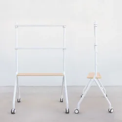 Meuble Tv à Roulettes Fs20207m-w White One Size unisex