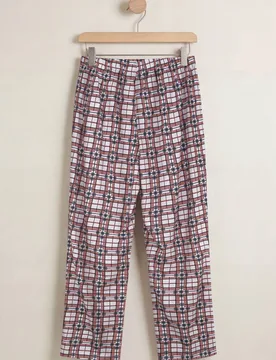 Women's Cotton Jersey Pyjama Bottoms in Brown Size: 10 - Brown - Size: 10 - Enorsia - FashionsVida