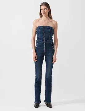Combinaison Évasée VALE bleu marine 29 - Guess - FashionsVida