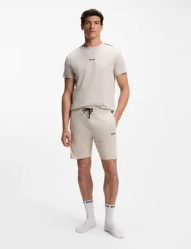 Pantalón corto de pijama de hombre en algodón - Boss - FashionsVida