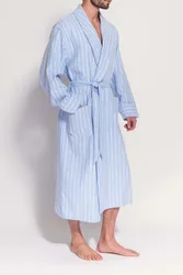 Westwood Stripe Brushed Cotton Dressing Gown