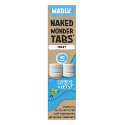 Naked Wonder Toilet Tabs - 40 Tablets