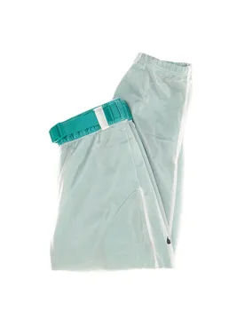 Pantalone Tuta Donna W Sportswear Tech Pack Pant Woven Mesh High-rise Neptune Green/white/black - Nike - FashionsVida