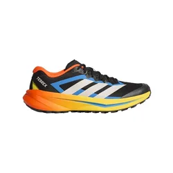 Terrex Agravic Lite Trail Running Shoes Core Black / Grey One / Impact Orange UK 7 Women