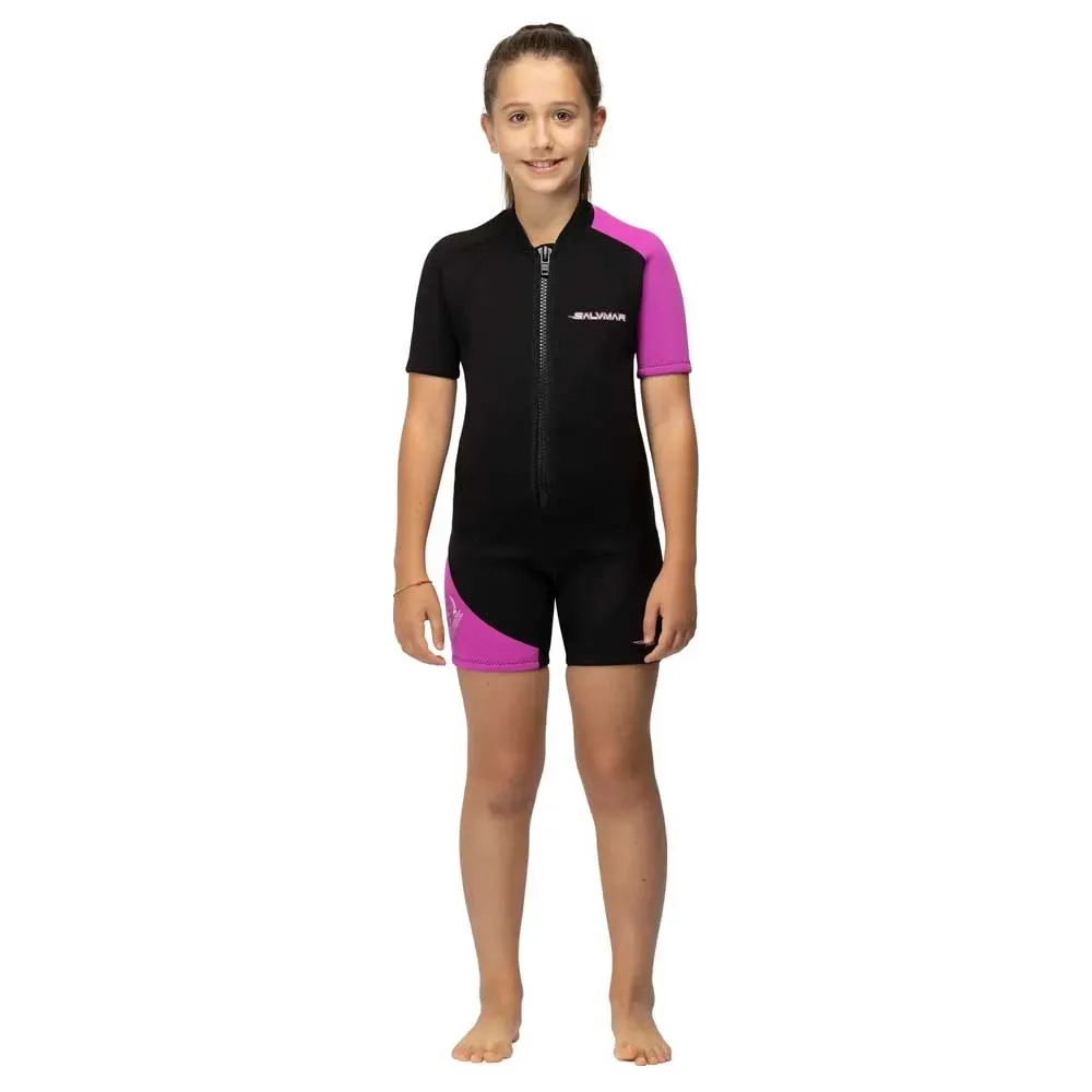 Muta Shorty Junior A Maniche Corte Aquatic 2 Mm - Salvimar - FashionsVida