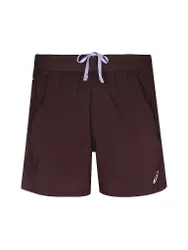 Herren Laufshort Road 5inch dunkelrot L M