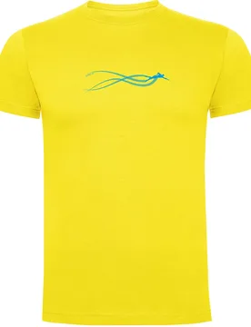 Swim Estella Short Sleeve T-shirt Yellow L Men - Kruskis - FashionsVida